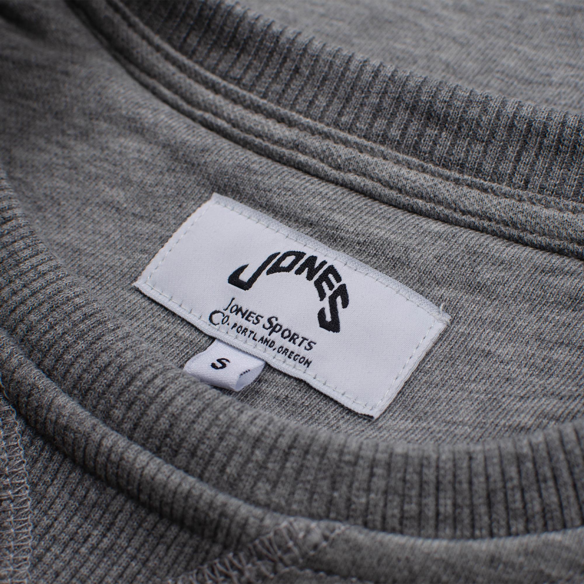 Jones Original Red Golf Bag Mens Sweatshirt Grey